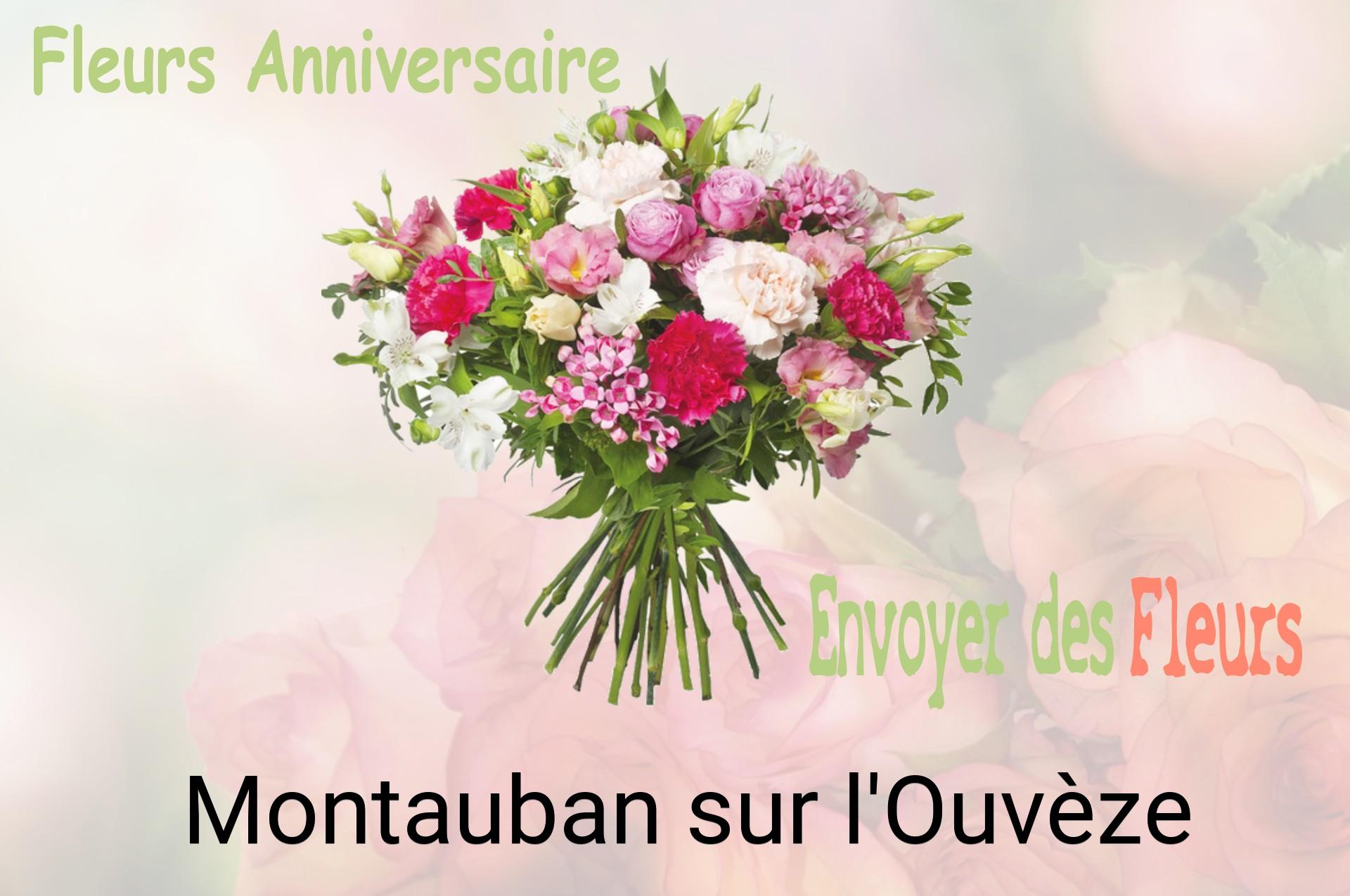Bouquet de fleurs d’anniversaire livré à Montauban-sur-l'Ouvèze