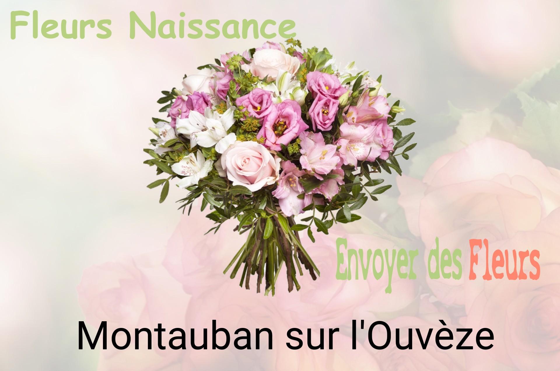 Bouquet de fleurs de naissance livré à Montauban-sur-l'Ouvèze